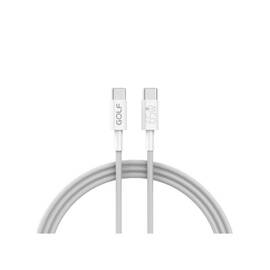 Cablu Type C la Type C 1m 65W incarcare rapida alb Cod: GC-119 - - Roveli