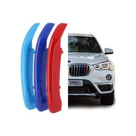 Set ornamente dungi grila fata auto compatibile BMW X1 VFL F48 2015-06/2019  Cod: CT-GS-096 TIP A - - Roveli