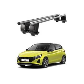 Bare transversale portbagaj auto aluminiu compatibile plafon neted Hyundai i20 BC3 2020-> argintii sau negre Cod: CB200101 Kit-108 - - Roveli