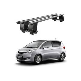 Bare transversale portbagaj auto aluminiu compatibile plafon neted Subaru Trezia 2011-> argintii sau negre Cod: CB200101 Kit-108 - - Roveli