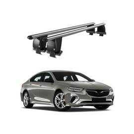 Bare transversale portbagaj auto aluminiu compatibile plafon neted Opel Insignia Grand Sport 2017-> argintii sau negre Cod: CB200101 Kit-101 - - Roveli
