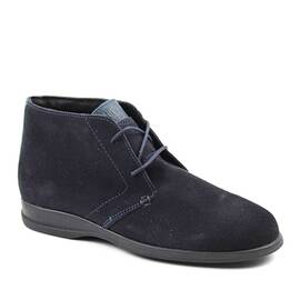 Ghete  pentru barbati , captusite , din piele naturala 4044-BLEUMARIN/X, Culoare (12): Bleumarin, Marime (12): 40 - - Roveli