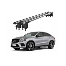 Set bare transversale aluminiu cu prindere in puncte fixe compatibile Mercedes GLE Coupe C167 2018-> negre sau argintii Cod: 120101 Kit 204 - - Roveli