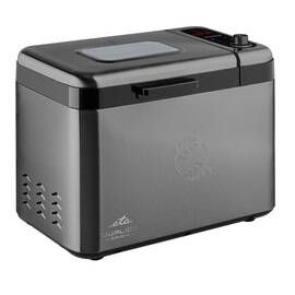 Masina de facut paine ETA Duplica II Origin 3147 90010, 850 W, 24 programe, capacitate 1.5 kg, dispenser automat ingrediente, afisaj Touch, Negru/Inox - - Roveli