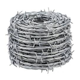 Sarma Ghimpata Zincata Galvanizata, Rola 100 ML, Diametru Fir 1.6 mm, Sarma Moale, Gard Securitate Teren Agricol Ferma Pasune - - Roveli