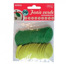 Pasla autoadeziva foaie verde Daco art AD024 - - Roveli
