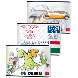 Caiet desen, 16 file, PIGNA - - Roveli
