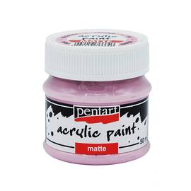 Culoare acrilica mata, 50 ml, PENTART Matte, Culoare (230): Pink - - Roveli