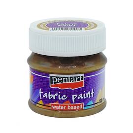 Culori textile 50 ml Hazelnut, Pentart P16408 - - Roveli