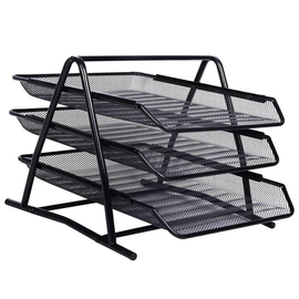 Set 3 tavite metalice documente, suprapozabile MESH - - Roveli