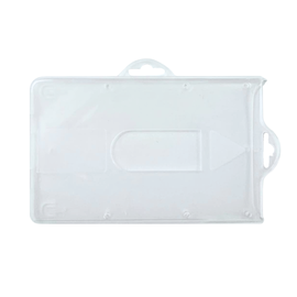 Suport ecuson plastic tare 50x90 mm si sistem dublu de prindere - - Roveli