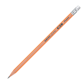 Creion cu radiera, MAPED Black Peps FSC, Duritate mina (230): HB - - Roveli