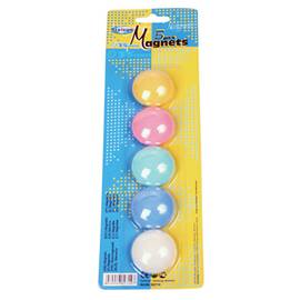 Magneti color - diametru 35 mm - 5 buc / blister Centrum V82714 - - Roveli