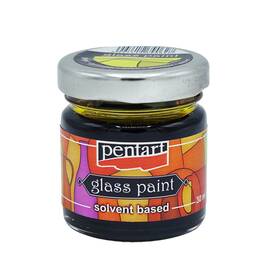 Culori sticla si vitraliu, 30 ml, PENTART Ghimbir P25110 - - Roveli