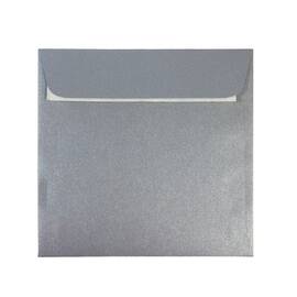 Plic color, 16 x 16 cm, Argintiu, siliconic, DACO, 25 buc/set - - Roveli