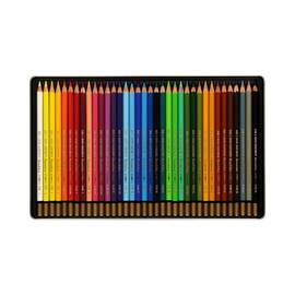 Creioane colorate KOH-I-NOOR Mondeluz Aquarell, cutie metalica, 36 culori/set - - Roveli