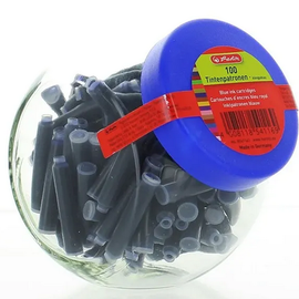 Patroane cerneala HERLITZ, 100 buc/set - - Roveli