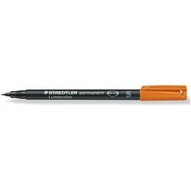 Marker permanent 0.4 mm, STAEDTLER Lumocolor S, Culoare (230): Portocaliu - - Roveli
