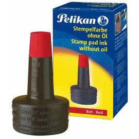 Tus stamplie PELIKAN, 28 ml, rosu - - Roveli