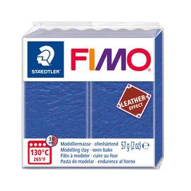 Lut polimeric Fimo LEATHER Effect INDIGO, 57g, STH-8010-309 - - Roveli