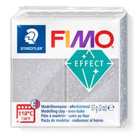 Lut polimeric Fimo Effect Silver Glitter, 57g STH-8010-812 - - Roveli