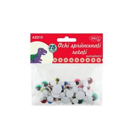 Accesorii craft Daco ochi sprancenati si rotati AD215 - - Roveli