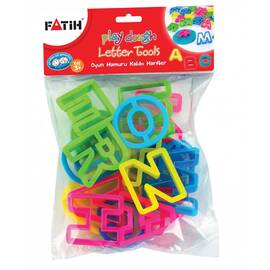 Forme modelat plastilina litere FATIH - - Roveli
