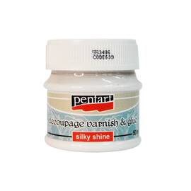 Lac si adeziv decupaj, finish satinat, 50 ml, PENTART - - Roveli