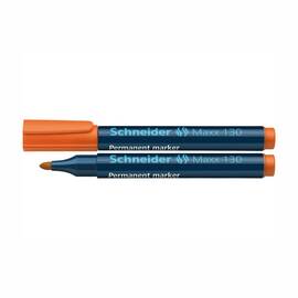 Marker permanent cu varf rotund, SCHNEIDER Maxx 130, Culoare (230): Orange - - Roveli
