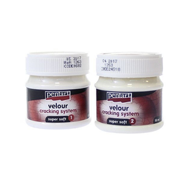 Lac crapare bicomponent PENTART Velour, 50 ml - - Roveli