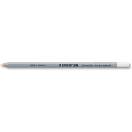 Marker uscat nepermanent, STAEDTLER Lumocolor Omnichrom, Culoare (230): Alb - - Roveli
