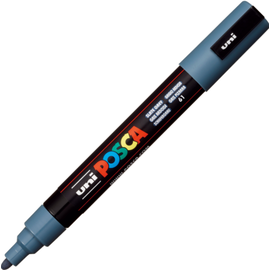 Marker Uni PC-5M POSCA 1.8-2.5 mm, Gri Albastrui - - Roveli