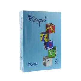 Hartie colorata Albastru inchis A4, FAVINI, 80 g/mp, 500 coli/top, cod culoare 204 - - Roveli