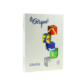 Hartie colorata Crem A4, FAVINI, 80 g/mp, 500 coli/top, cod culoare 110 - - Roveli
