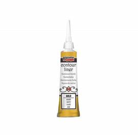 Contur liner 3D acrilic auriu 20 ml Pentart P2461 - - Roveli