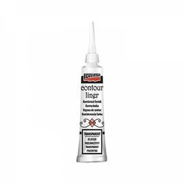 Contur liner 3D acrilic transparent 20 ml Pentart P12866 - - Roveli