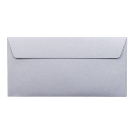 Plic DL color Argintiu, siliconic, DACO, 25 buc/set - - Roveli