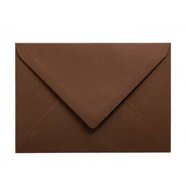 Plic C6 color Maro Ciocolata, gumat, DACO, 25 buc/set - - Roveli