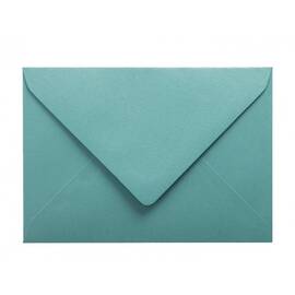 Plic C6 color Turcoaz Sidefat, gumat, DACO, 25 buc/set - - Roveli