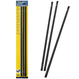 Benzi de taiere pentru trimmer A3, 3 buc/set, FELLOWES - - Roveli