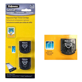 Cutit rotativ pentru ghilotina cu disc, 2 buc/set, FELLOWES - - Roveli
