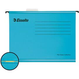 Dosar suspendabil A4, cu sina si eticheta, carton 210 g/mp, ESSELTE Pendaflex - - Roveli
