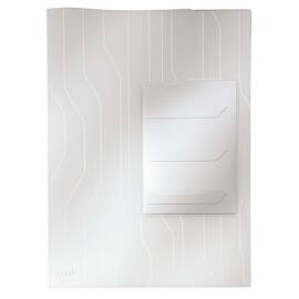 Mapa plastic A4 cu perforatii, 3 separatoare si eticheta, 3 buc/set, LEITZ CombiFile - - Roveli