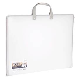Servieta PP portofoliu pictura, 590 x 460 x 35 mm, alba, DELI - - Roveli