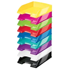 Tavita documente color, LEITZ WOW, Culoare (230): Rosu - - Roveli