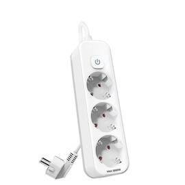 PRELUNGITOR 1.8M 3 PRIZE PROTECTIE COPII + INTRERUPATOR DELI - - Roveli