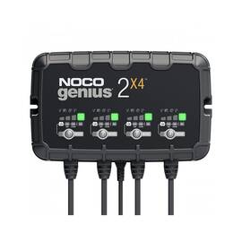 Redresor acumulatori SMART, 6V 2A / 12V 2A, incarca 4 acumulatori pana la 40Ah, NOCOGENIUS 2x4 - - Roveli