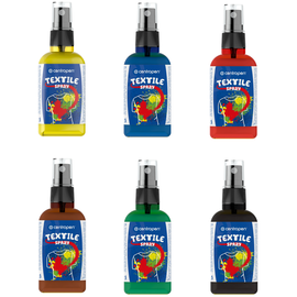 Spray cu vopsea textila, 110 ml, CENTROPEN, Culoare (230): Maro - - Roveli