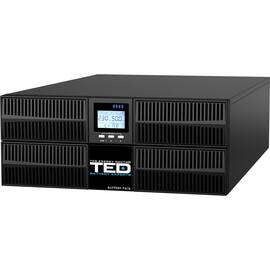 UPS Rackabil online 4U, 10kVA, 10kW, monofazat, cu dubla conversie si management, TED Electric - - Roveli