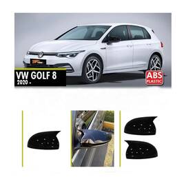 Capace oglinda tip BATMAN compatibile Volkswagen Golf Mk8  2020-> Cod: BAT1037 / C593-BAT2 - - Roveli